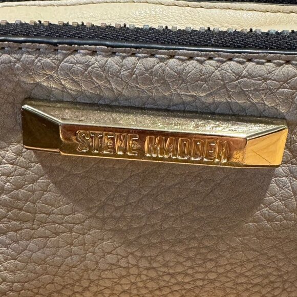 Hobo Steve Madden Shoulder Bag 3 Brown Shades Handbag Purse Crossbody Boho - Picture 4 of 15